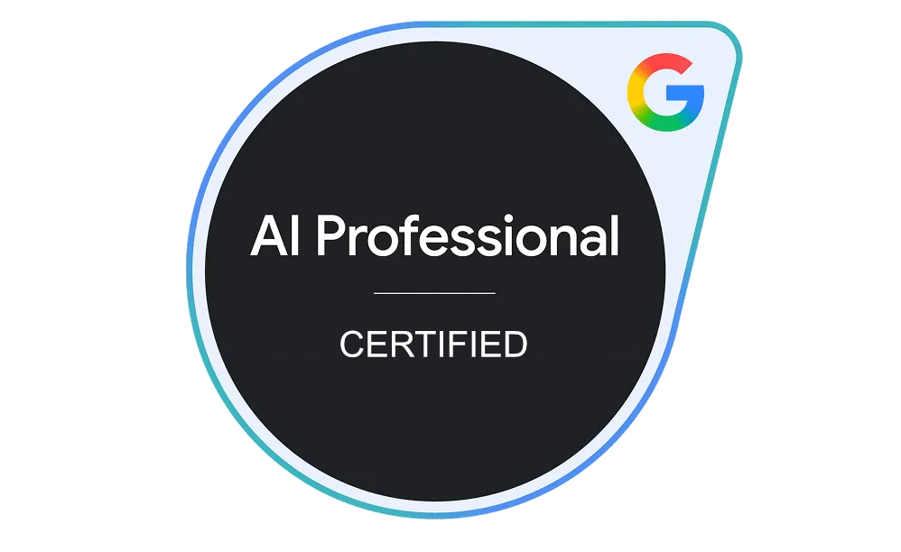 Google AI Professional — Certified
